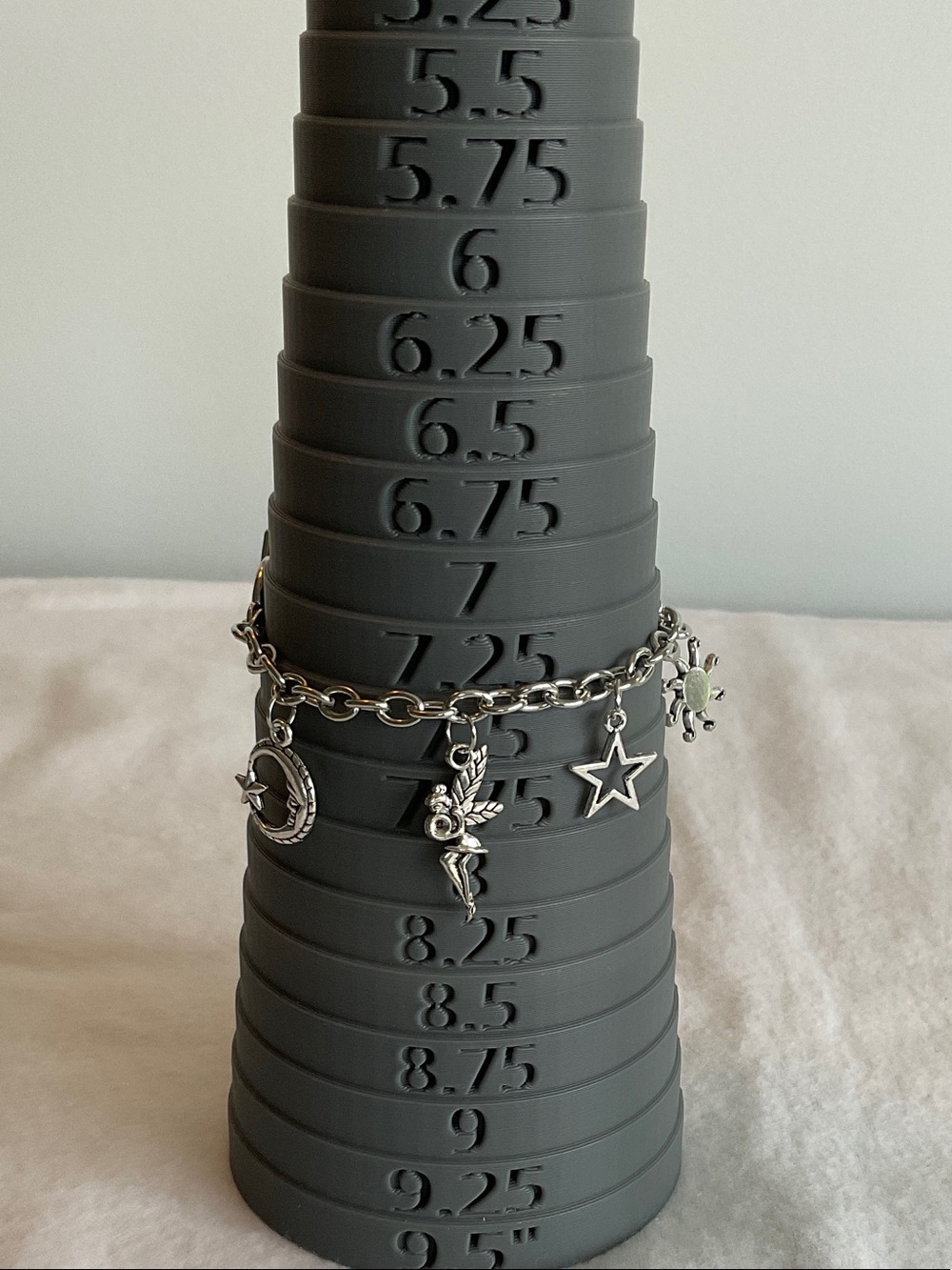 Silver Celestial Handmade Charm Bracelet